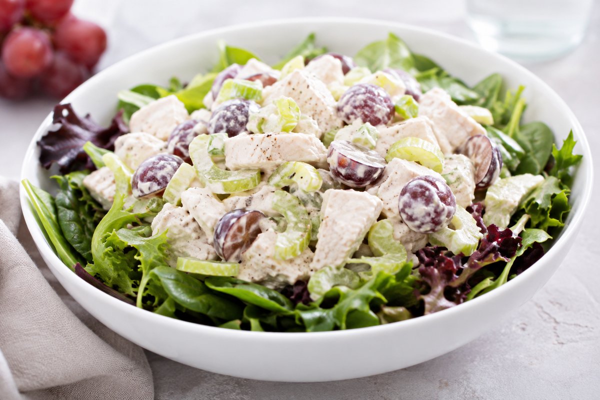 Greek Yogurt Chicken Salad (35g Protein, No Mayo)